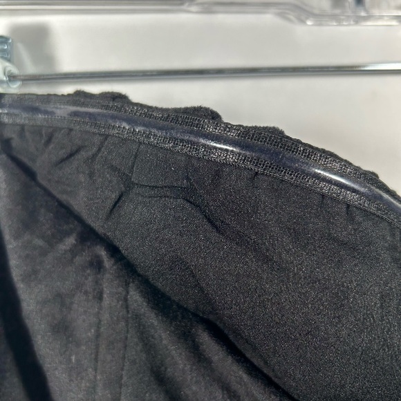 Princess Polly Emilia Velvet Bustier Womens Strapless Cropped Top Black Size 12 - Picture 6 of 10